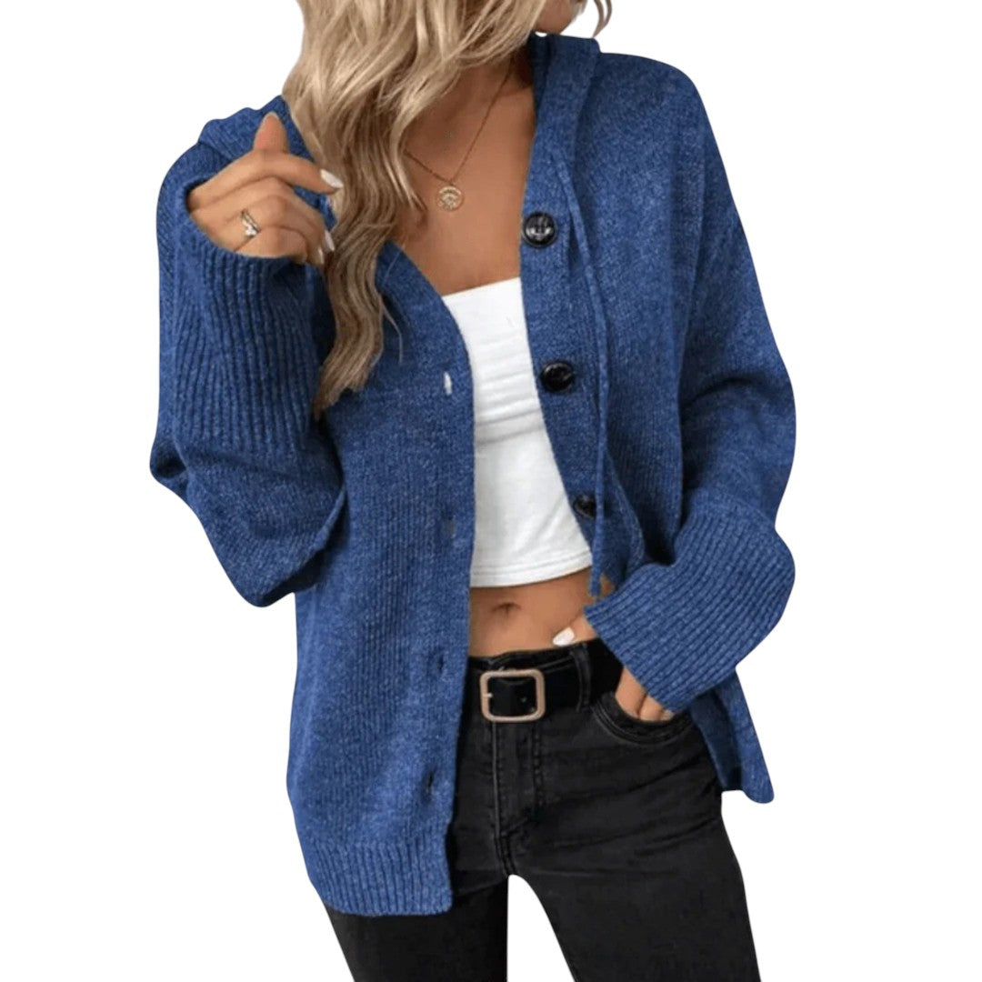 Women’s Hooded Knit Cardigan