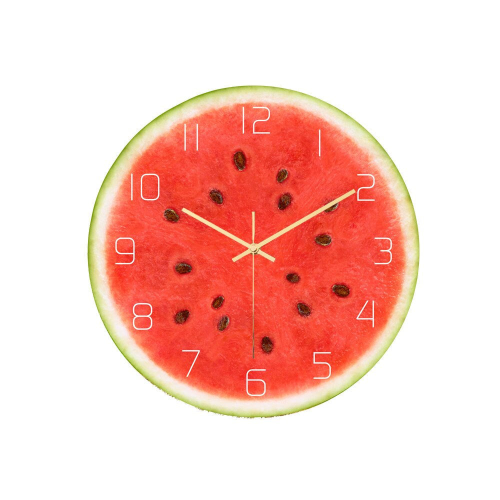 Fruit Fiesta Wall Clock – Cheerful Decor for Your Room