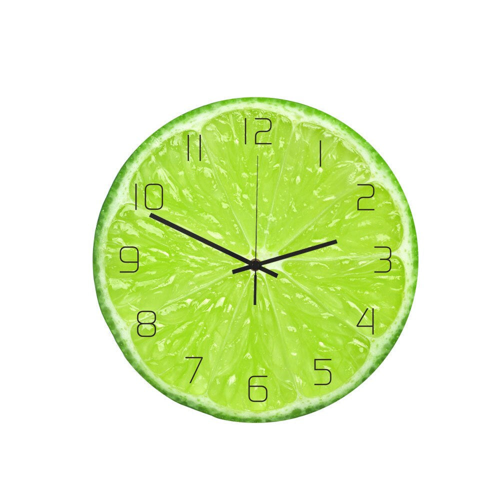 Fruit Fiesta Wall Clock – Cheerful Decor for Your Room