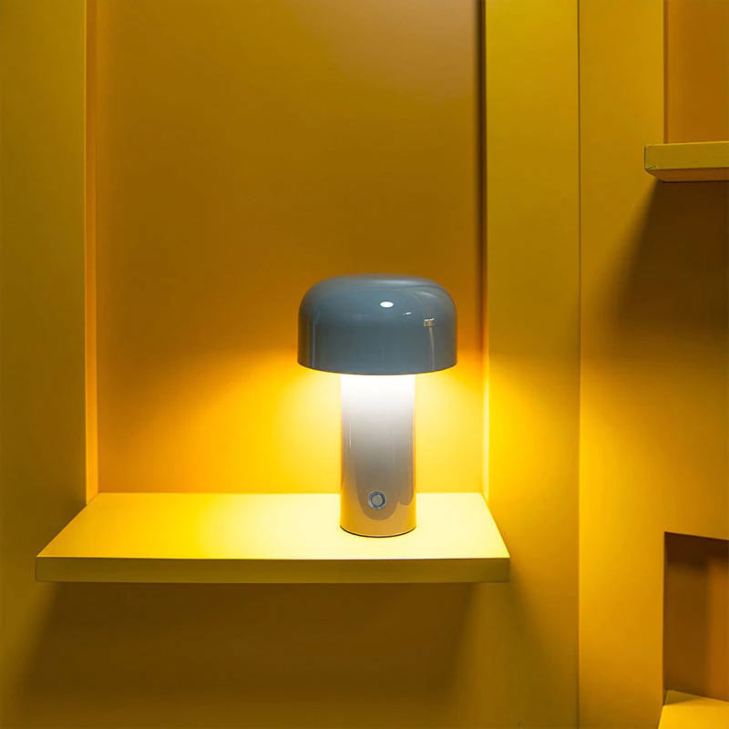 Portable USB Rechargeable Touch Nightstand Lamp – Modern Living Room Decoration Light