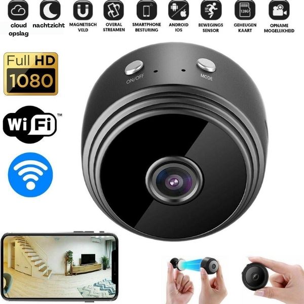 SecuMini - 1080P HD Wireless Security Camera - Smart & Reliable Home Protection