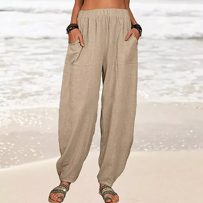 Olivia - Elasticated Lounge Pants for women