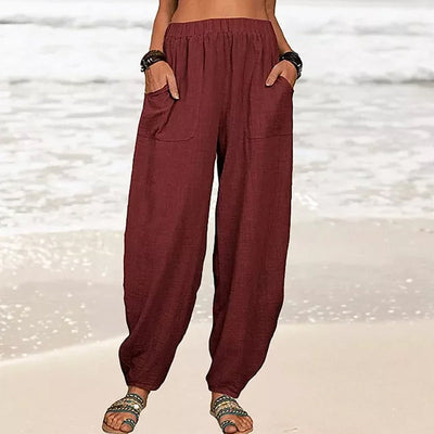 Olivia - Elasticated Lounge Pants for women