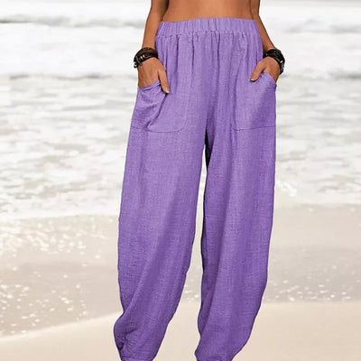 Olivia - Elasticated Lounge Pants for women