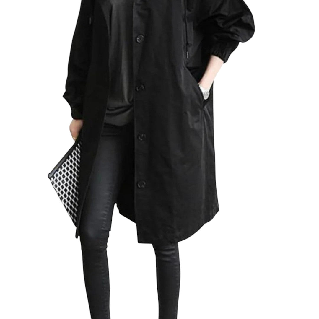 Women’s Trench Coat with Hood