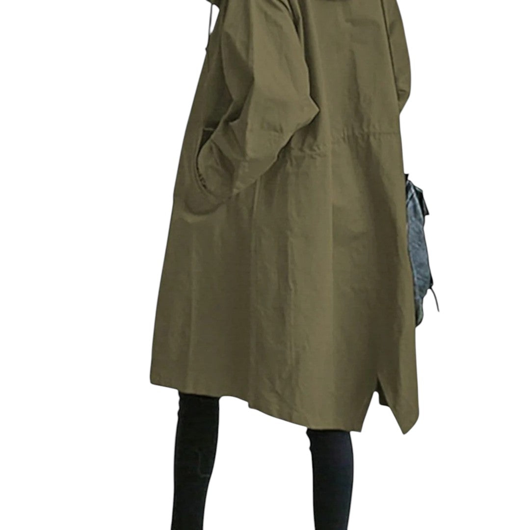 Women’s Trench Coat with Hood