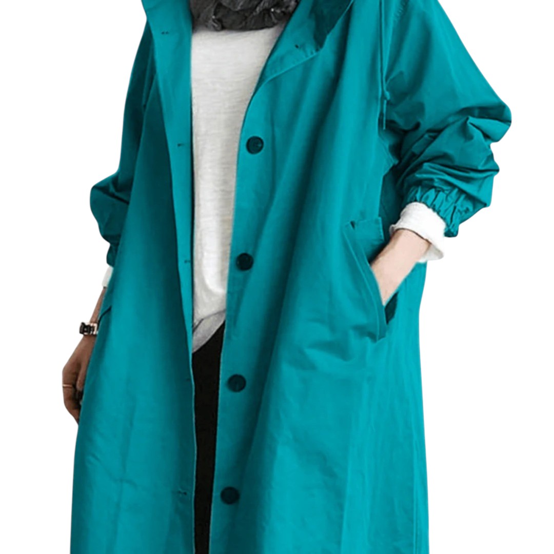 Women’s Trench Coat with Hood