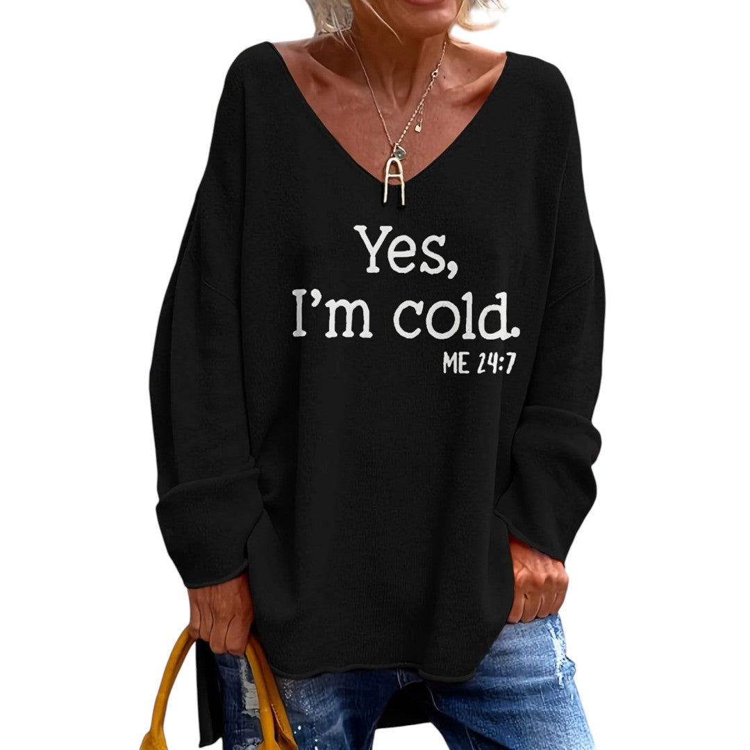 Women’s Casual V-Neck Sweater
