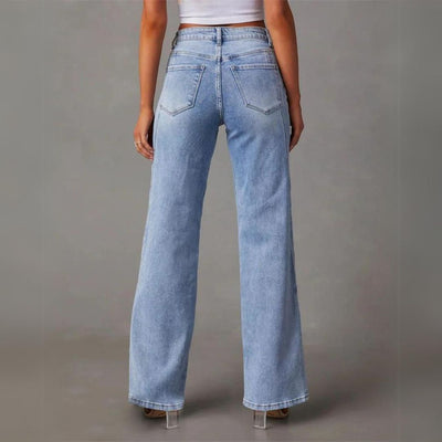 Amy - Denim Flare Jeans for women