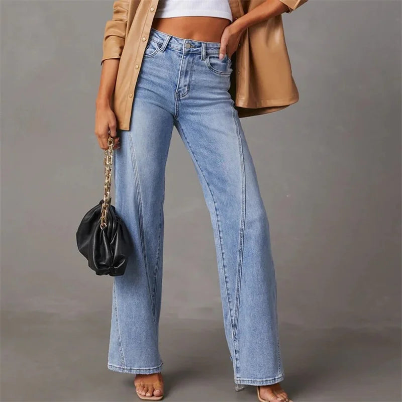 Amy - Denim Flare Jeans for women