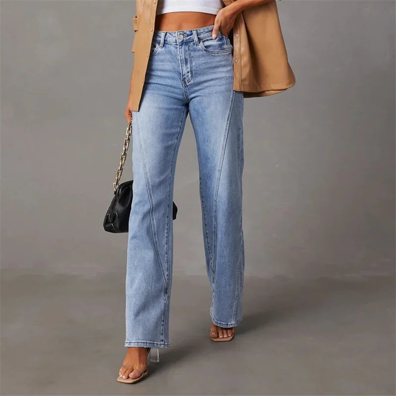 Amy - Denim Flare Jeans for women