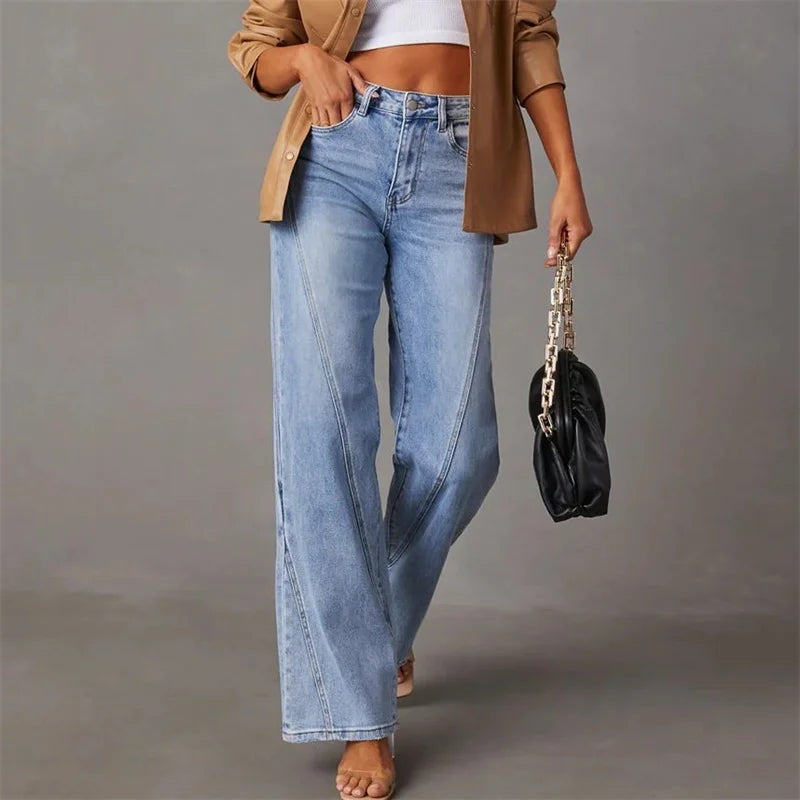 Amy - Denim Flare Jeans for women