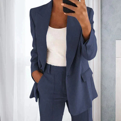 Victoria – blazer set with jacket and trousers for women