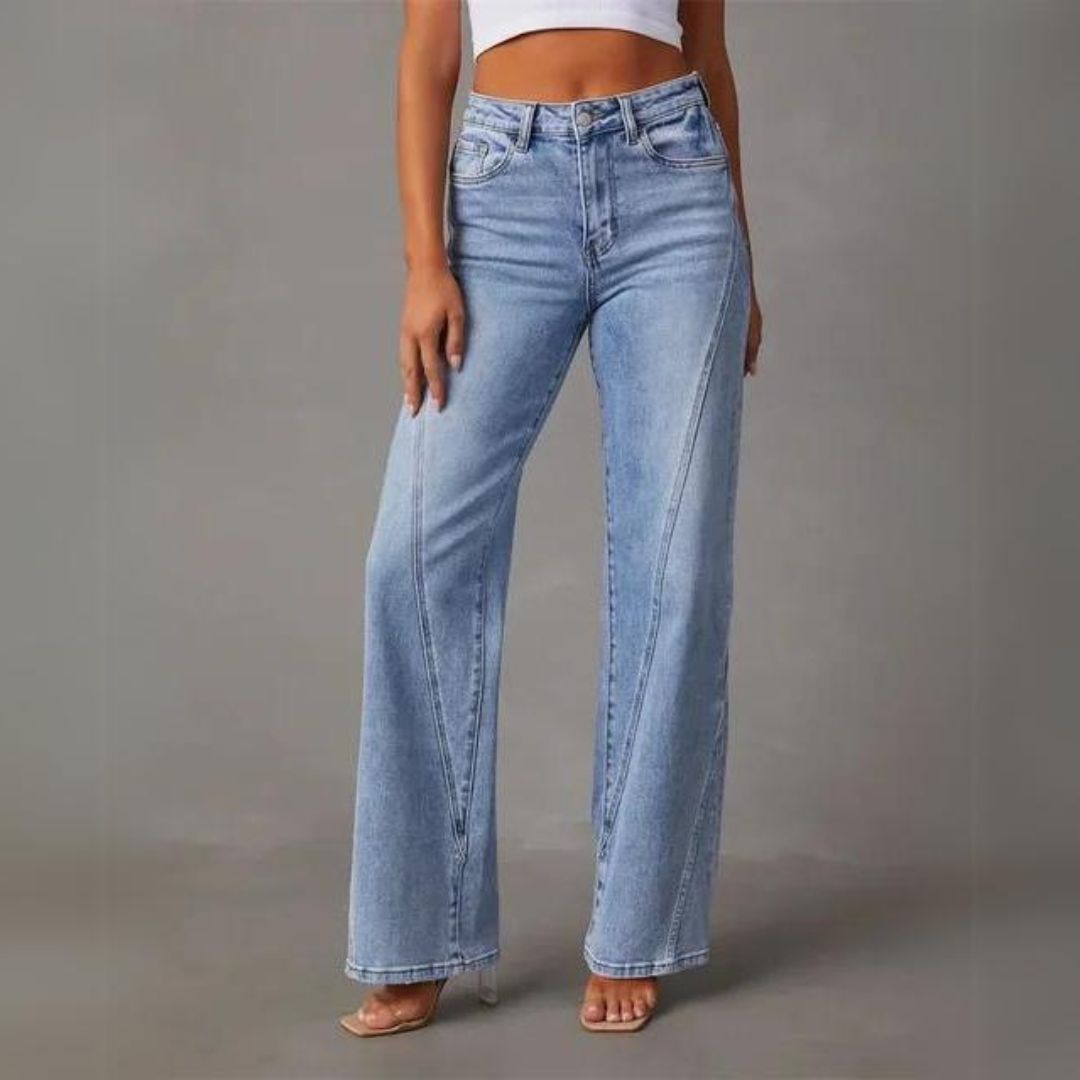 Amy - Denim Flare Jeans for women