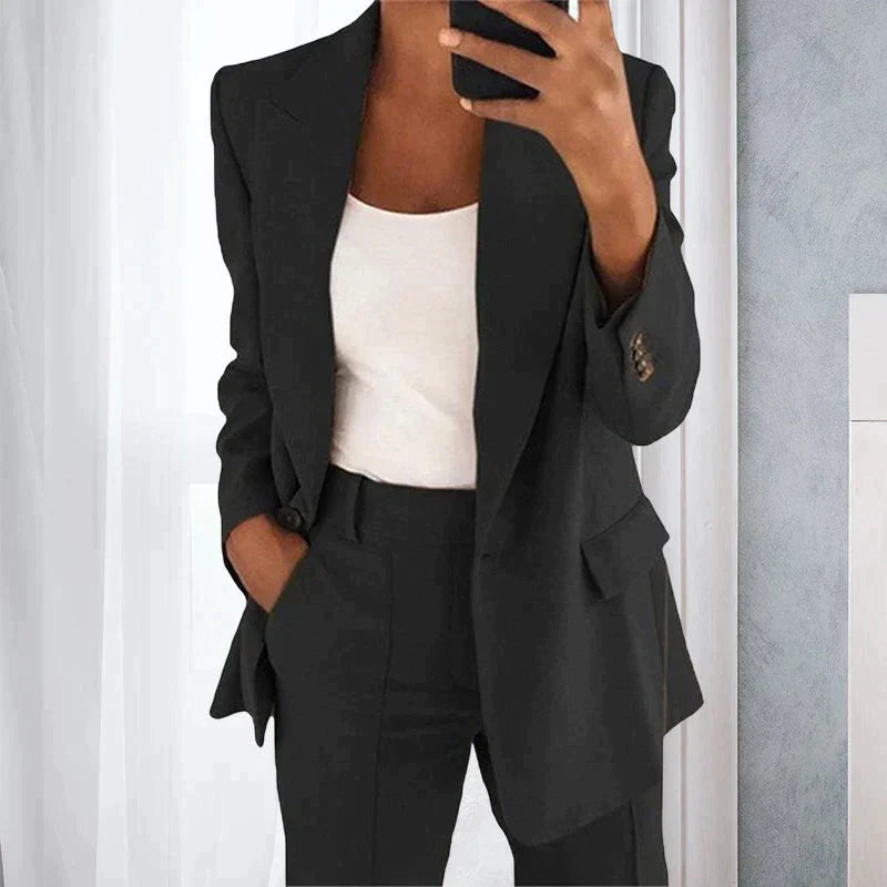 Victoria – blazer set with jacket and trousers for women