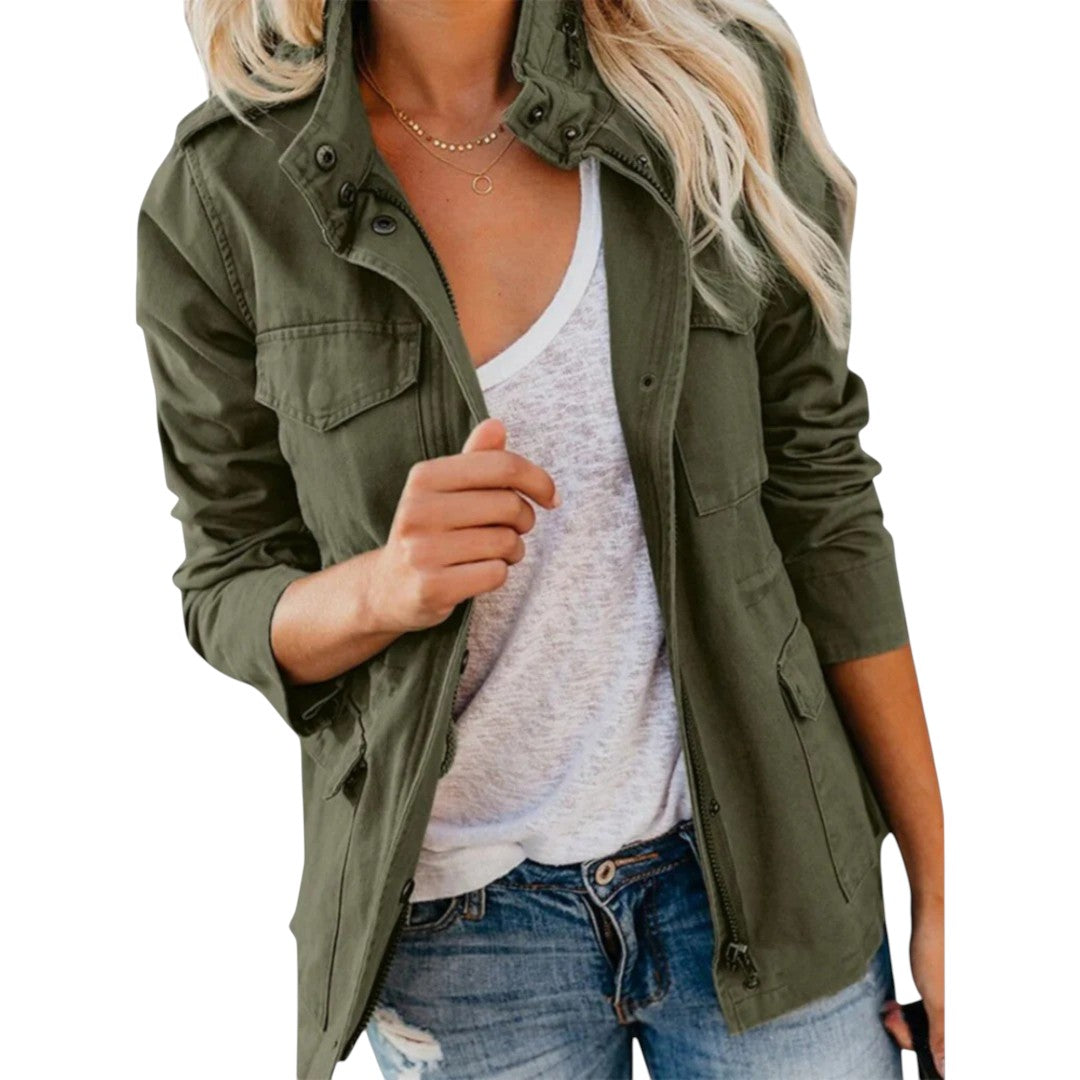 Women's Structured Zip Jacket