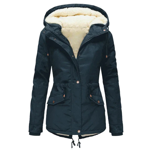 Trendy Women's Winter Jacket with Elegant Lining - Perrie