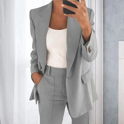 Victoria – blazer set with jacket and trousers for women