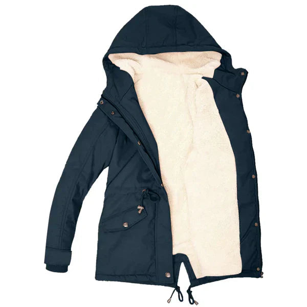 Trendy Women's Winter Jacket with Elegant Lining - Perrie