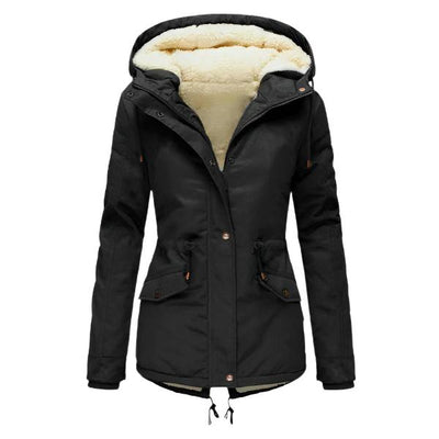 Trendy Women's Winter Jacket with Elegant Lining - Perrie