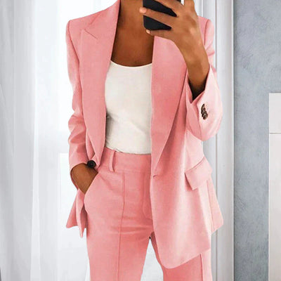 Victoria – blazer set with jacket and trousers for women