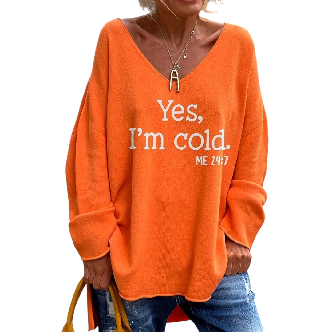 Women’s Casual V-Neck Sweater