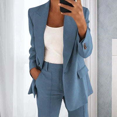 Victoria – blazer set with jacket and trousers for women