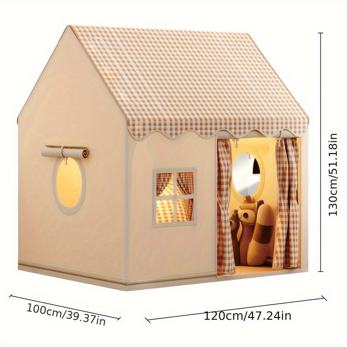 Cute Indoor Playhouse - Endless Fun for Hours of Play