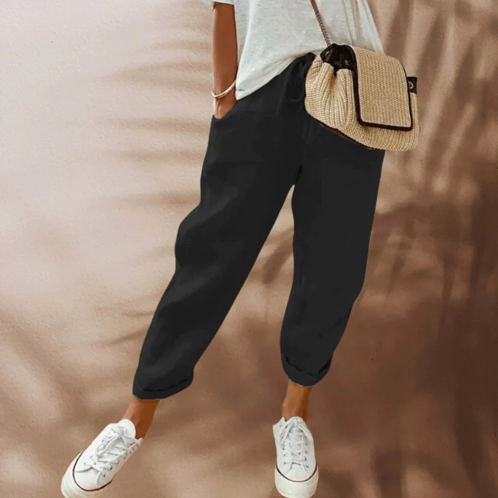 Chloe - casual and stylish linen trousers