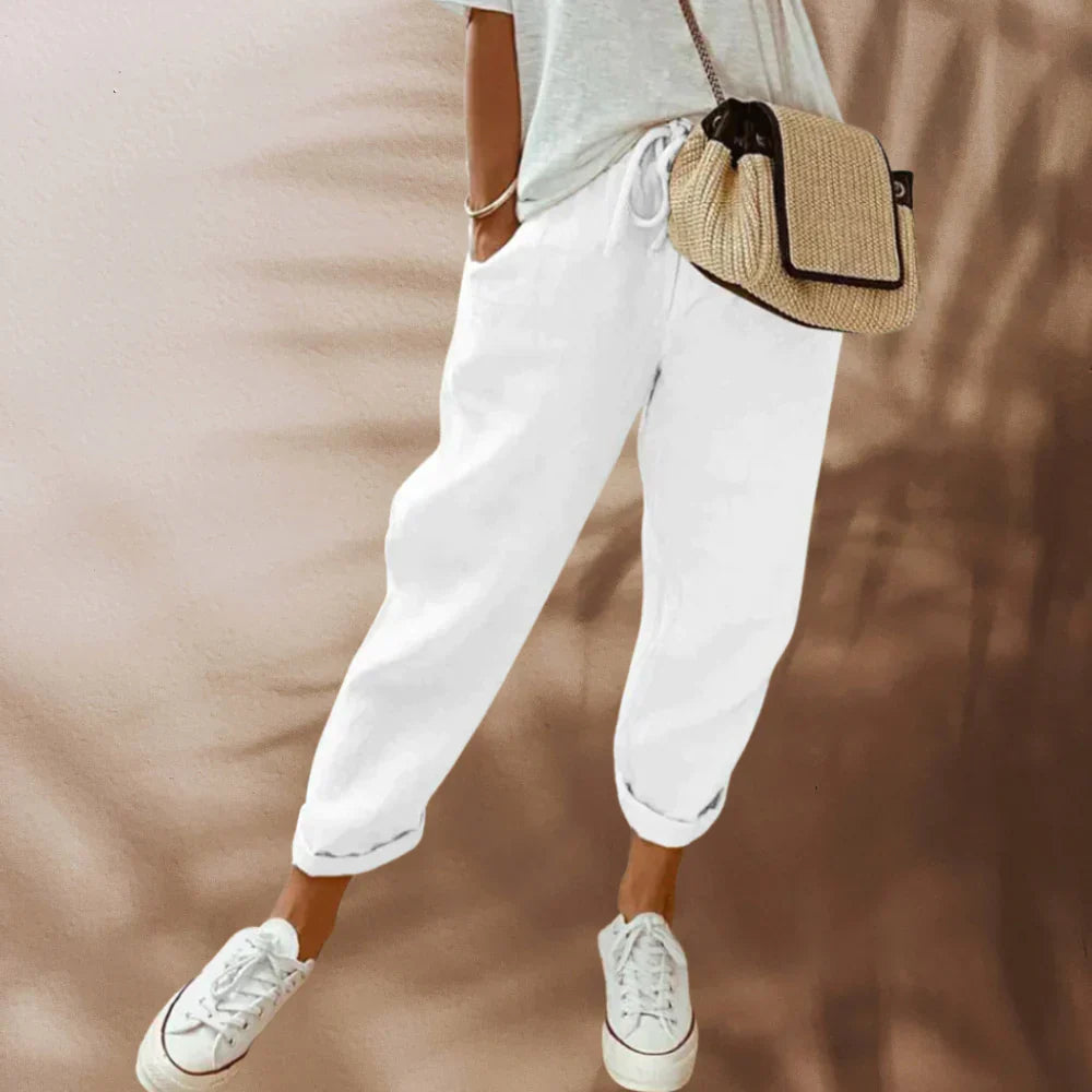 Chloe - casual and stylish linen trousers