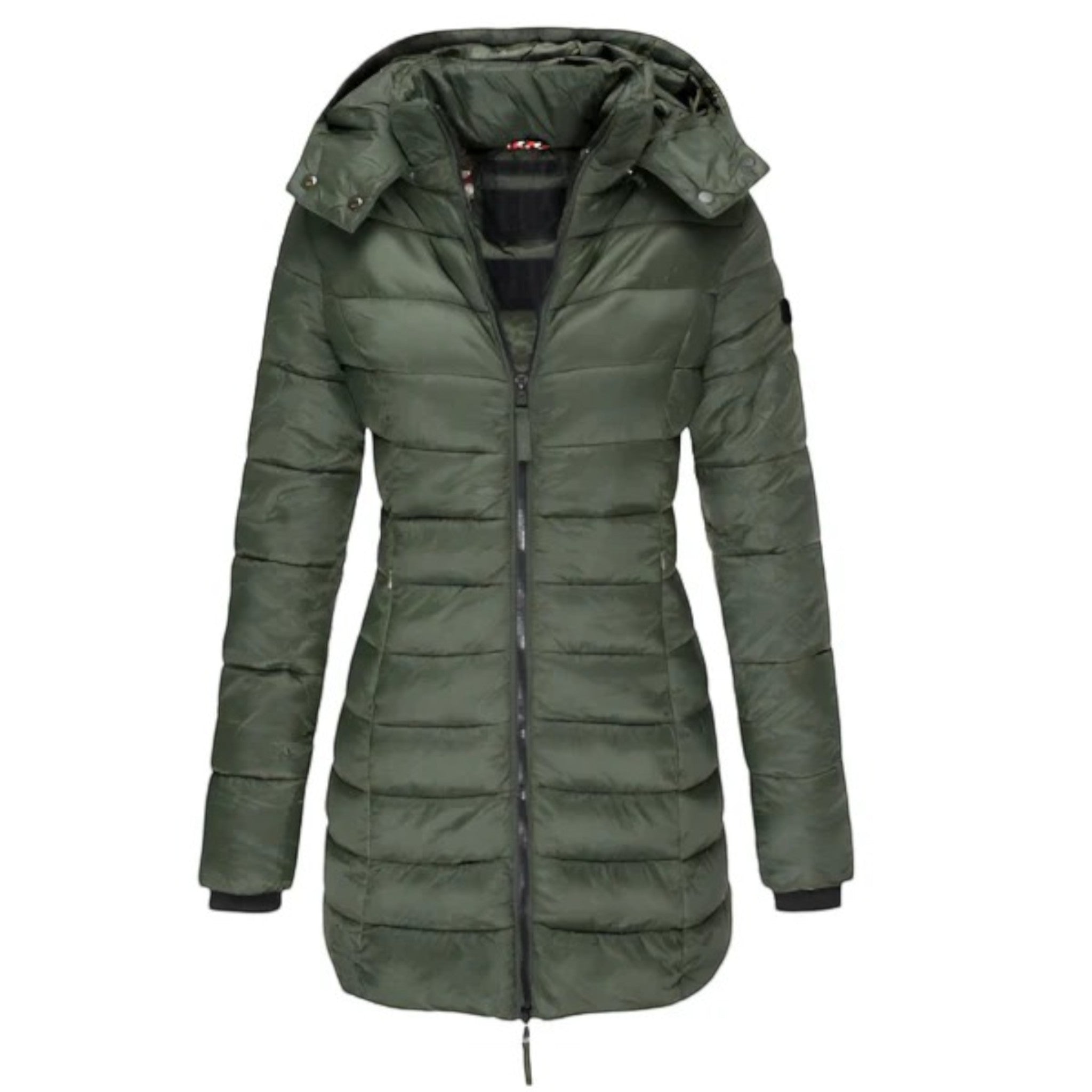 Women’s Long Hooded Puffer Jacket