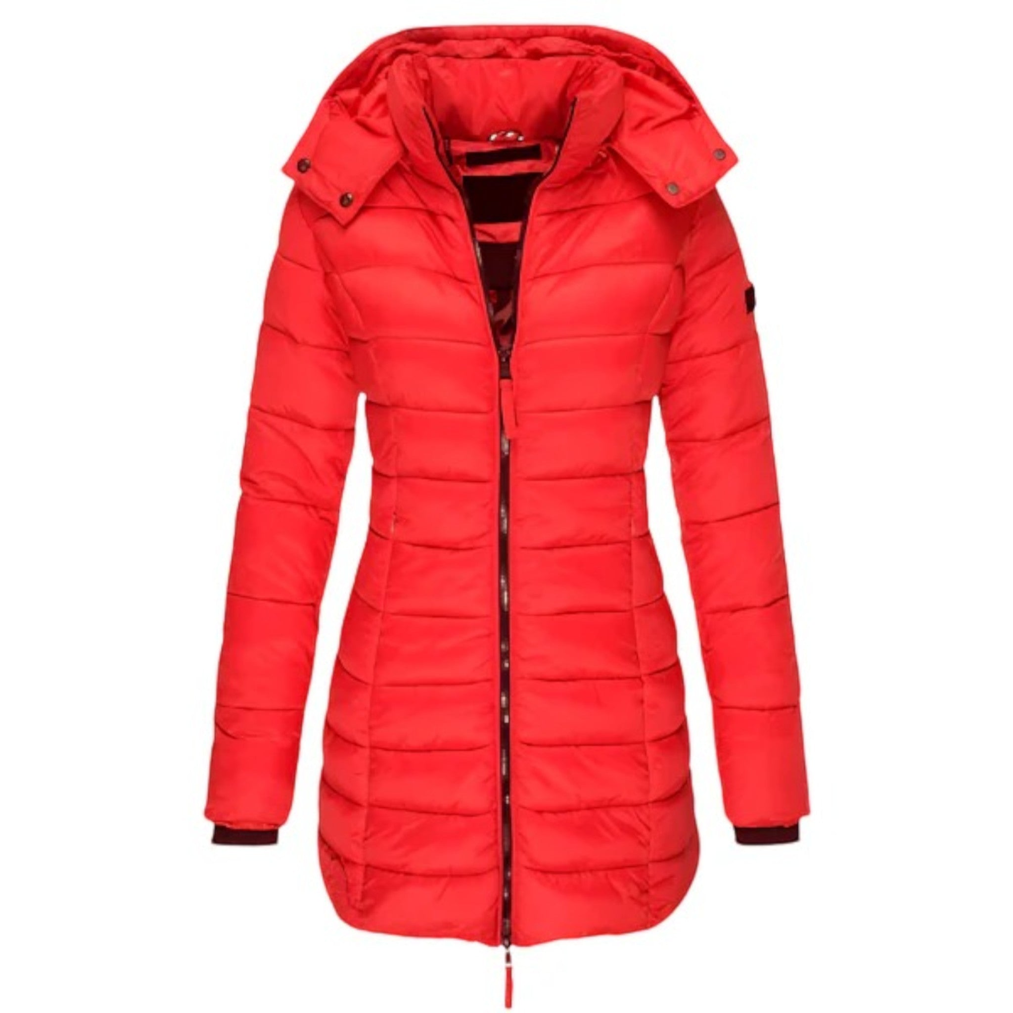 Women’s Long Hooded Puffer Jacket