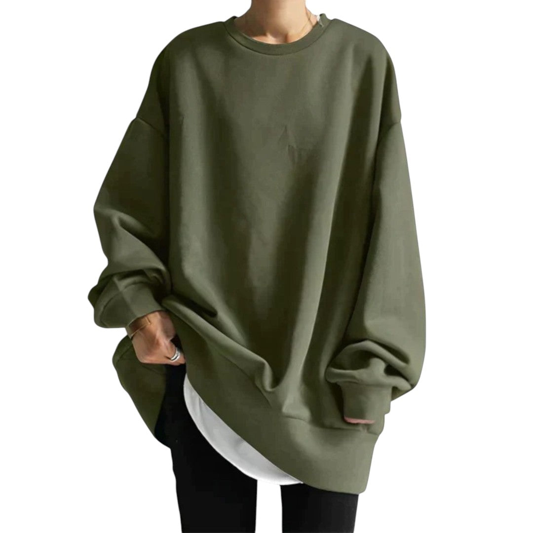 Crew Neck Sweatshirt for Women