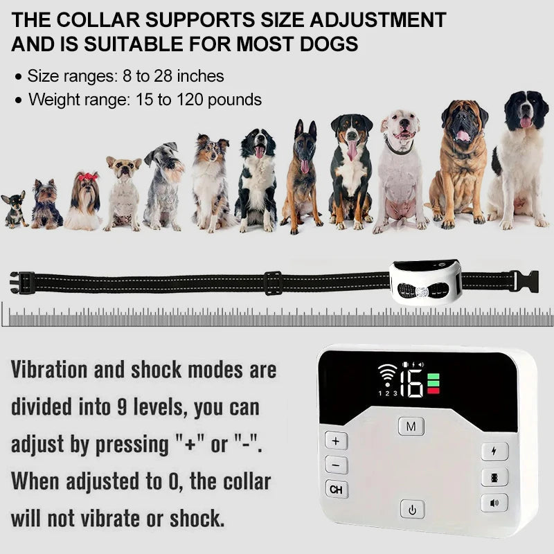 PawPal Wireless Dog Collar – Freedom & Safety for Your Dog