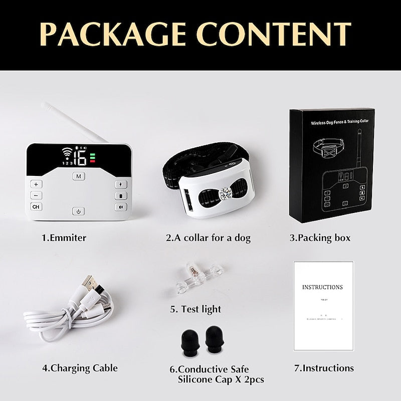 PawPal Wireless Dog Collar – Freedom & Safety for Your Dog