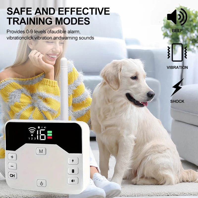 PawPal Wireless Dog Collar – Freedom & Safety for Your Dog