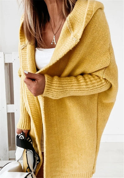 Noa - Oversized Hooded women's Cardigan