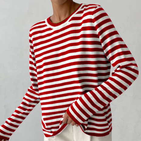 Zara – striped long sleeve shirt for women