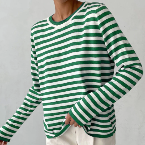 Zara – striped long sleeve shirt for women