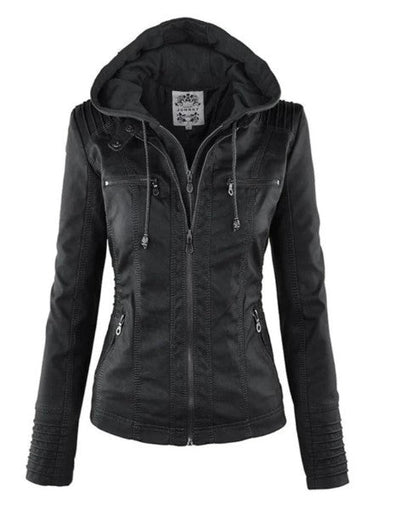 Zara - stylish leather jacket for women