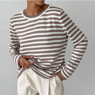 Zara – striped long sleeve shirt for women