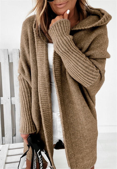 Noa - Oversized Hooded women's Cardigan