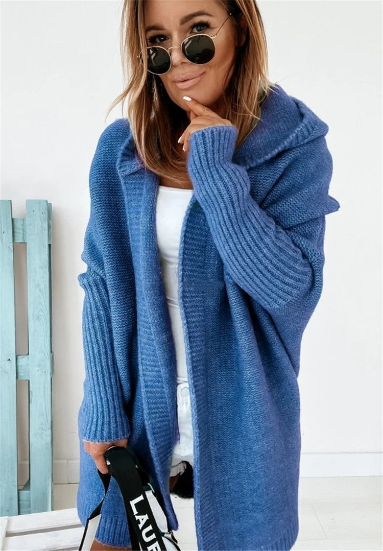 Noa - Oversized Hooded women's Cardigan