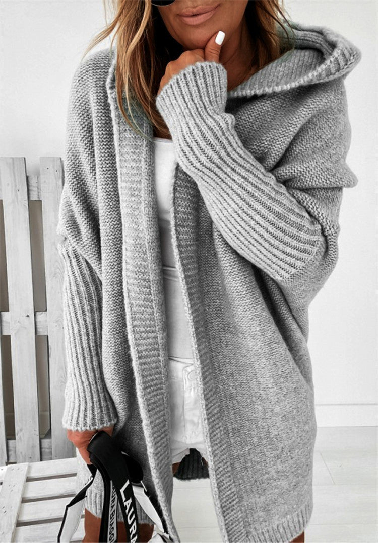 Noa - Oversized Hooded women's Cardigan