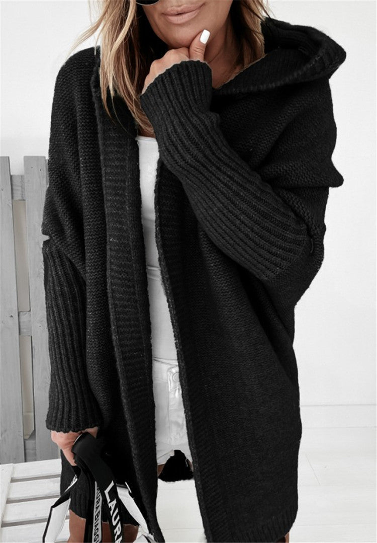 Noa - Oversized Hooded women's Cardigan