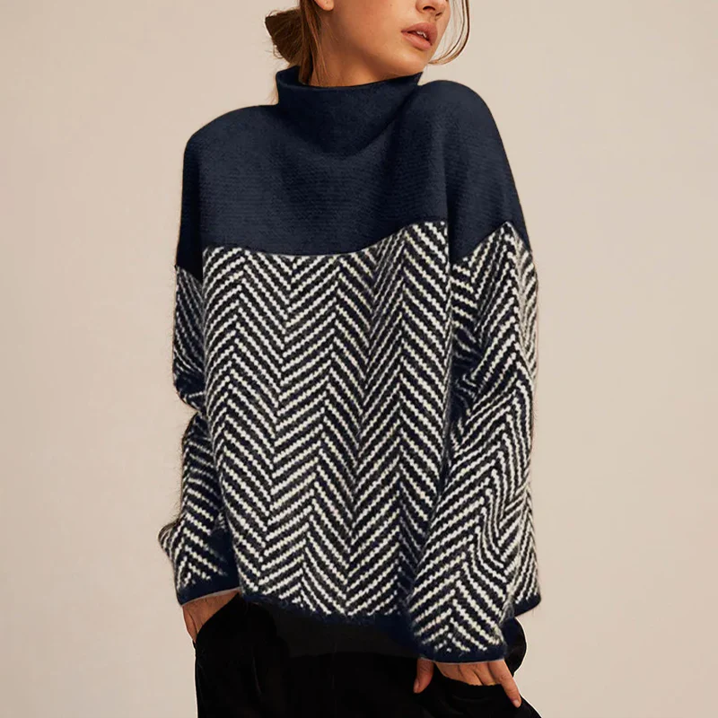 Soft Cashmere Turtleneck Sweater - Claire