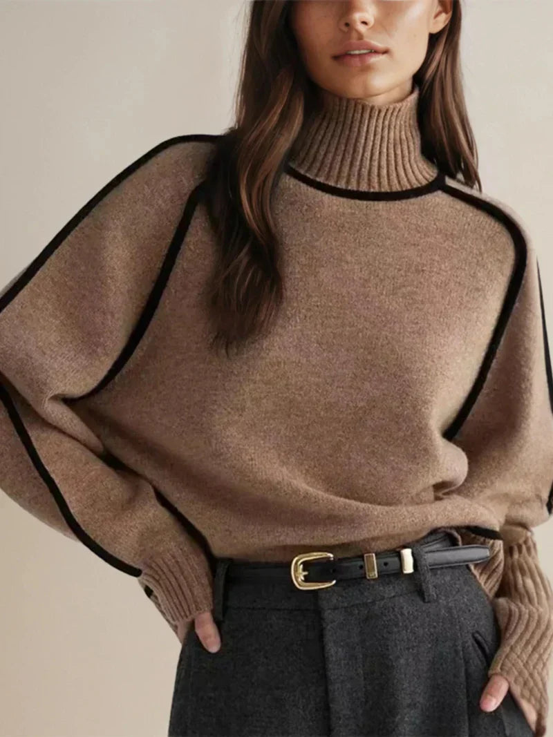 Ophelia - turtleneck women's sweater