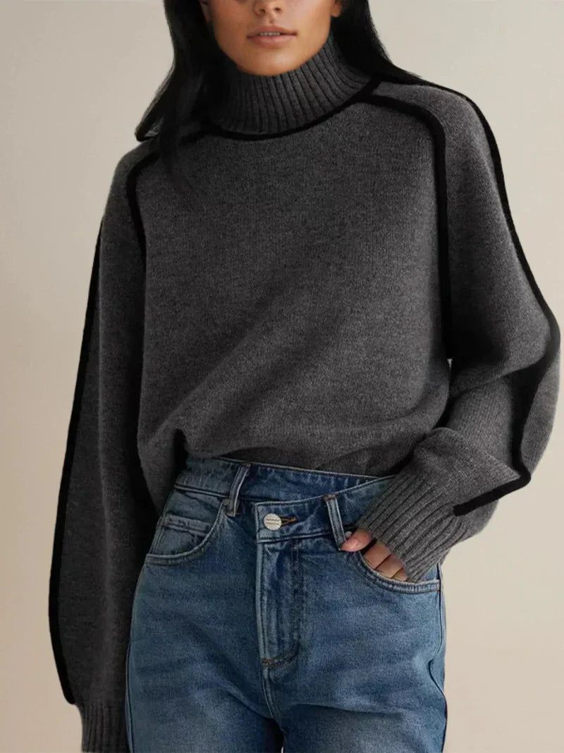 Ophelia - turtleneck women's sweater