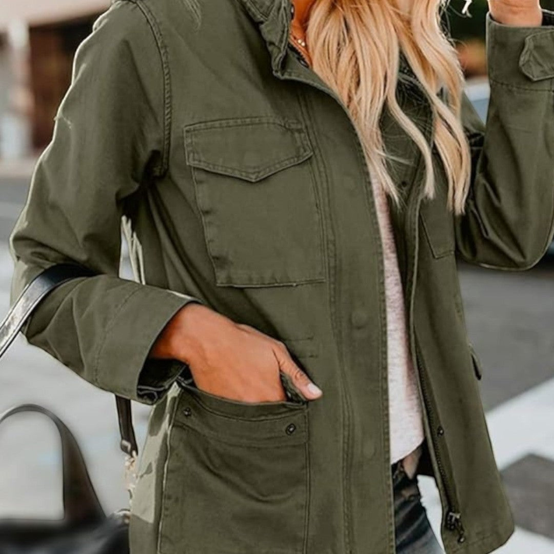 Women's Structured Zip Jacket