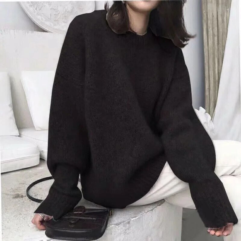 Olivia - fashionable cashmere long-sleeved sweater